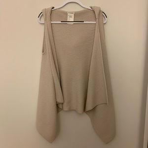 Club Monaco knit vest with hood